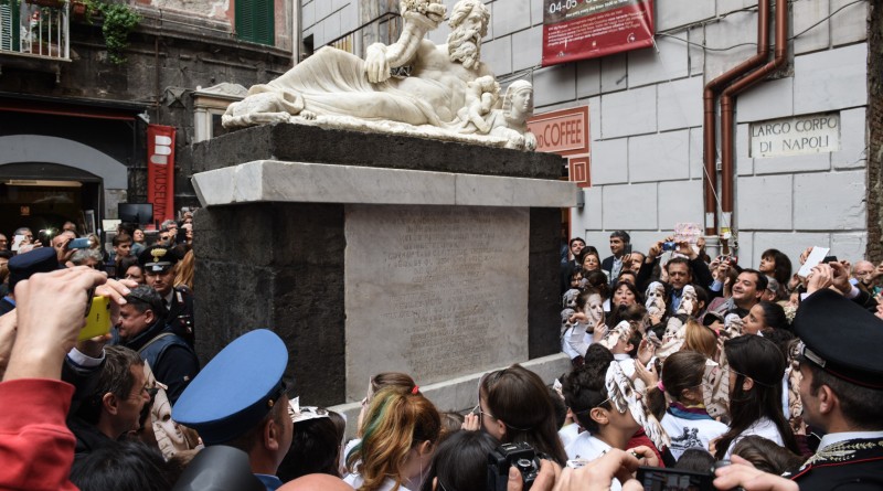 presentazione restauro Statua del Nilo_nov2014_photo Marco Ghidelli