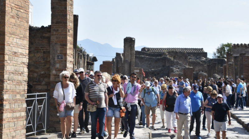 pompei turisti